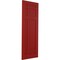 Ekena Millwork True Fit PVC San Juan Capistrano Mission Style Fixed Mount Shutters, Fire Red, 12W x 59H, PR TFP001SJ12X059BR - alternate 10